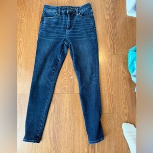 American Eagle Outfitters Deep Indigo Skinny Jeans